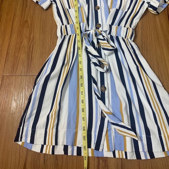 Streetwear Society Button Down Striped Dress - Picture 13 of 13